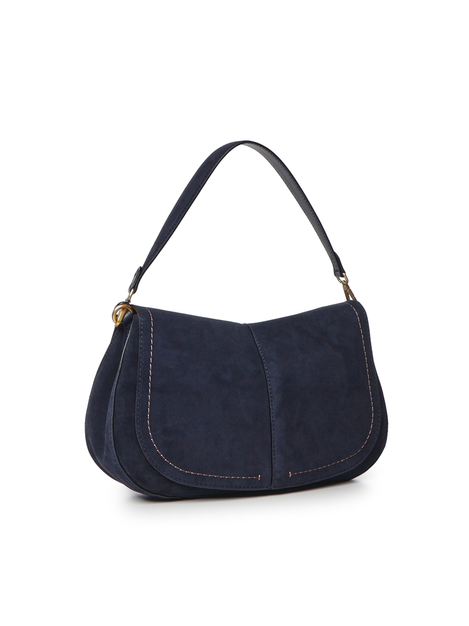 Borsa a spalla Helena Round in suede BS12619 14596 GIANNI CHIARINI 