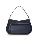Borsa a spalla Helena Round in suede BS12619 14596 GIANNI CHIARINI 