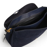 Borsa a spalla Helena Round in suede BS12619 14596 GIANNI CHIARINI 