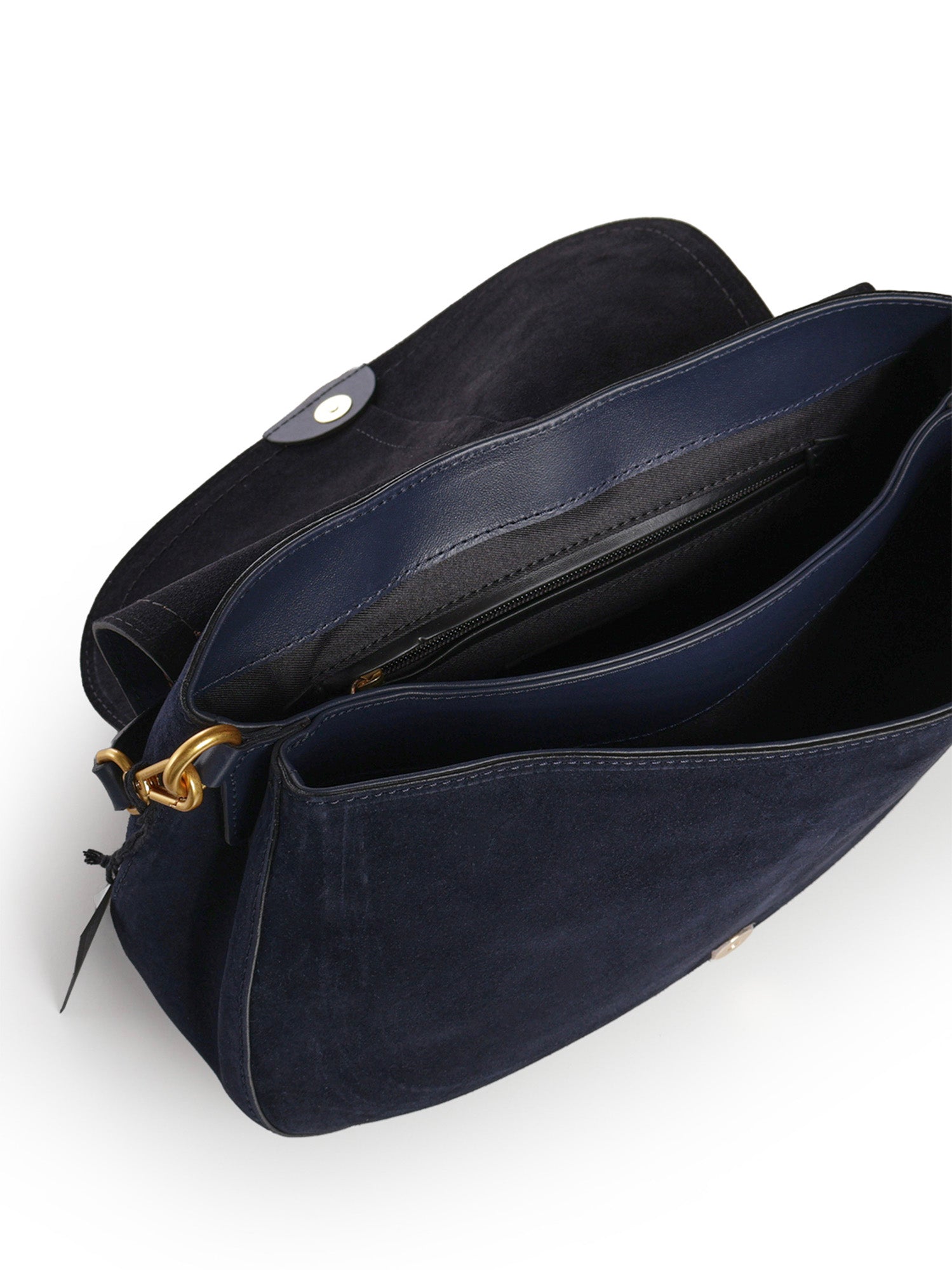 Borsa a spalla Helena Round in suede BS12619 14596 GIANNI CHIARINI 
