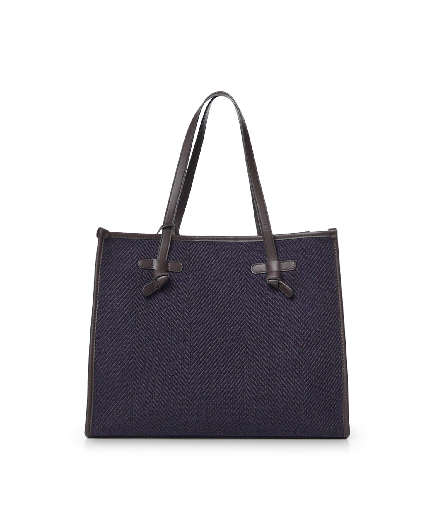 Borsa shopping Marcella in tessuto lana spigato BS6850 12212 GIANNI CHIARINI 