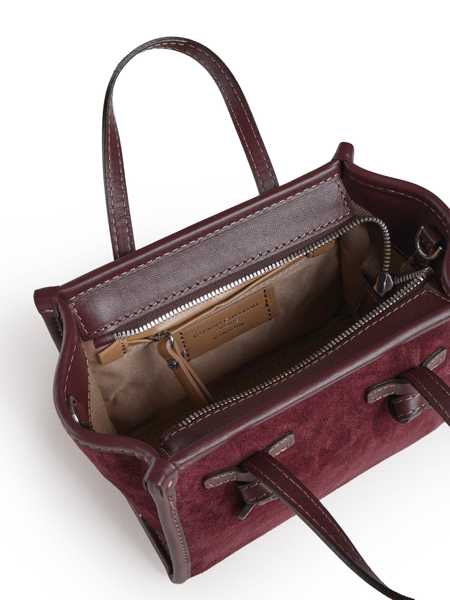 Borsa Miss Marcella in suede BS8065 7580 GIANNI CHIARINI 