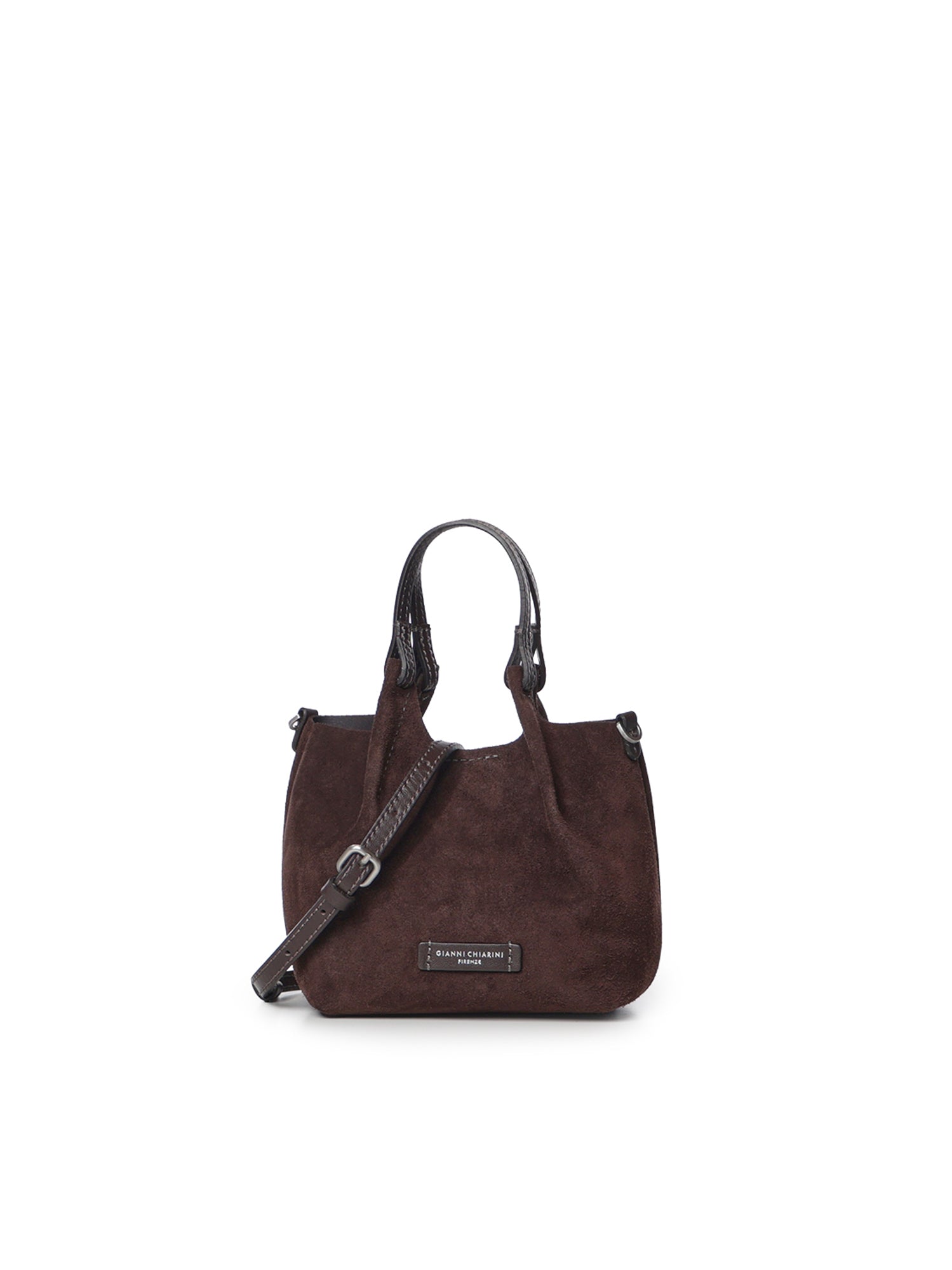 Borsa Dua piccola in suede BS9798 974 GIANNI CHIARINI 