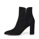 Stivaletto Lisa in camoscio G72844 85RICNERO GIANVITO ROSSI 