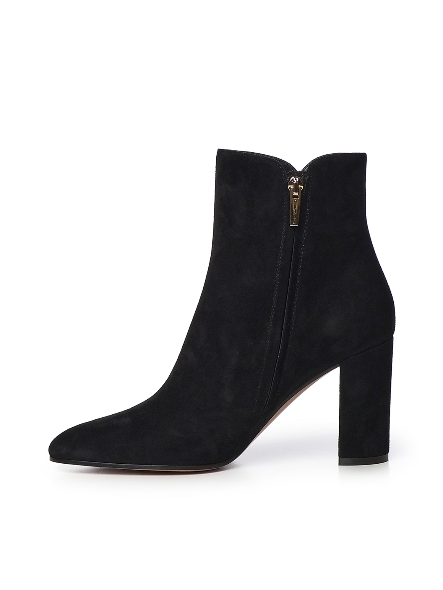 Stivaletto Lisa in camoscio G72844 85RICNERO GIANVITO ROSSI 