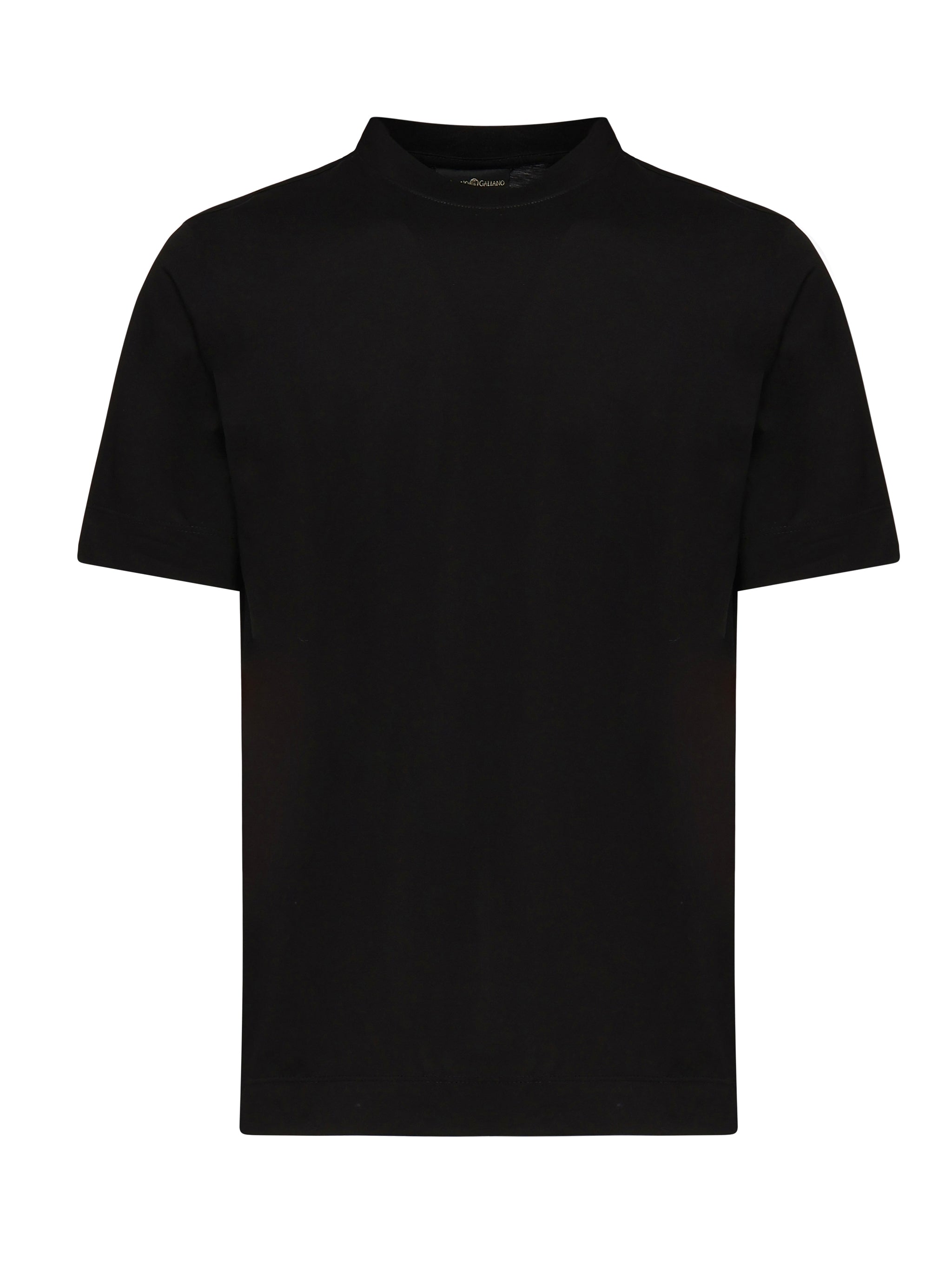 T-shirt Aigue in cotone AIGUE NERO GIULIANO GALIANO 