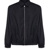 Bomber Asher in misto lana ASHER NERO GIULIANO GALIANO 