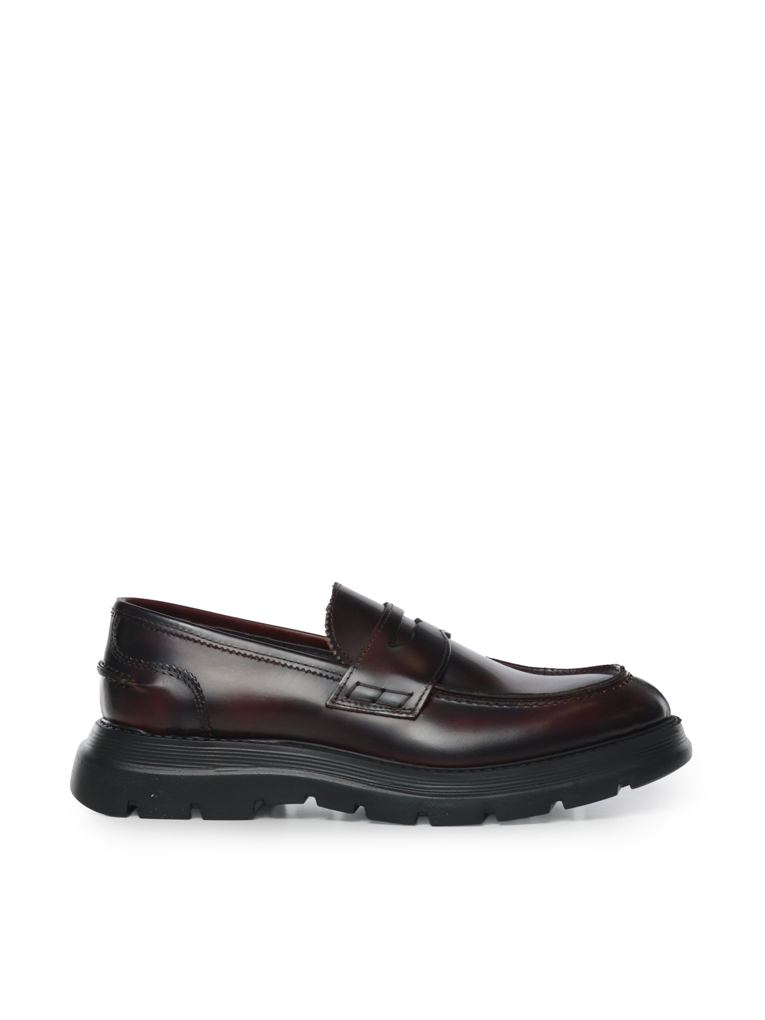 Mocassini Bryan in pelle BRYAN ABRASIVATOCOGNAC GIULIANO GALIANO 