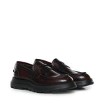 Mocassini Bryan in pelle BRYAN ABRASIVATOCOGNAC GIULIANO GALIANO 