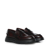 Mocassini Bryan in pelle BRYAN ABRASIVATOCOGNAC GIULIANO GALIANO 