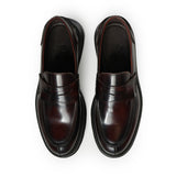 Mocassini Bryan in pelle BRYAN ABRASIVATOCOGNAC GIULIANO GALIANO 