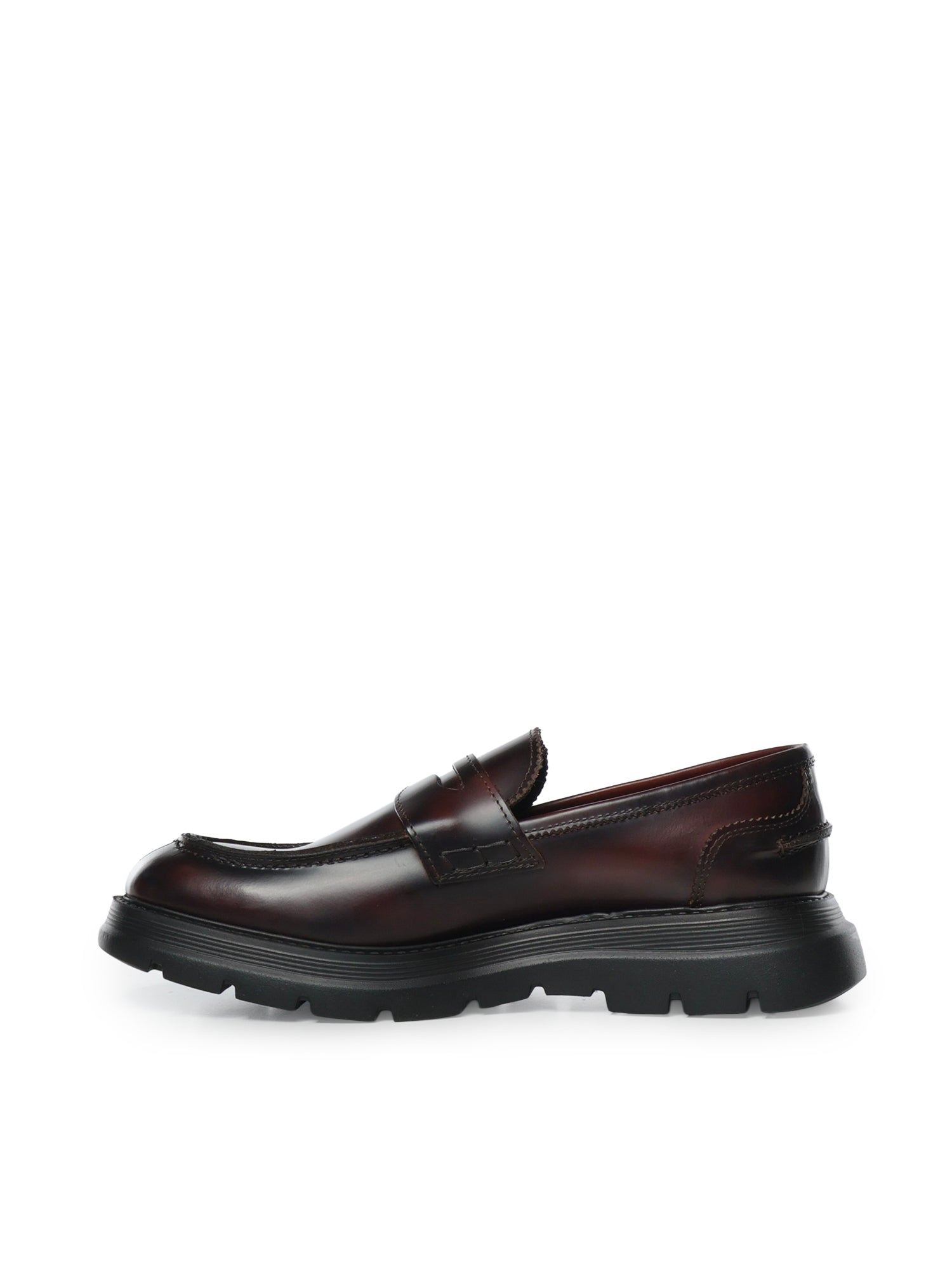 Mocassini Bryan in pelle BRYAN ABRASIVATOCOGNAC GIULIANO GALIANO 