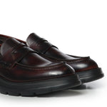Mocassini Bryan in pelle BRYAN ABRASIVATOCOGNAC GIULIANO GALIANO 