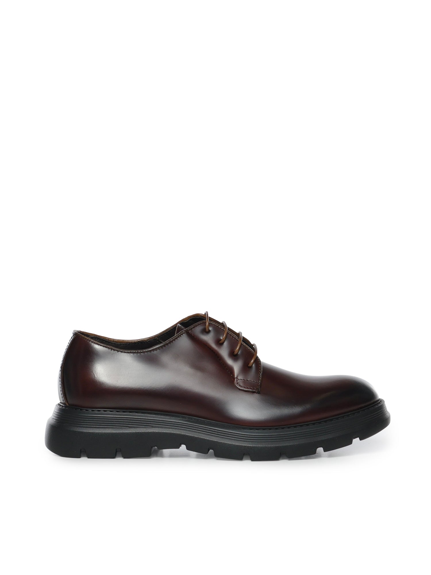 Stringate Castro in pelle CASTRO ABRASIVATOCOGNAC GIULIANO GALIANO 