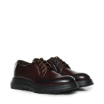 Stringate Castro in pelle CASTRO ABRASIVATOCOGNAC GIULIANO GALIANO 