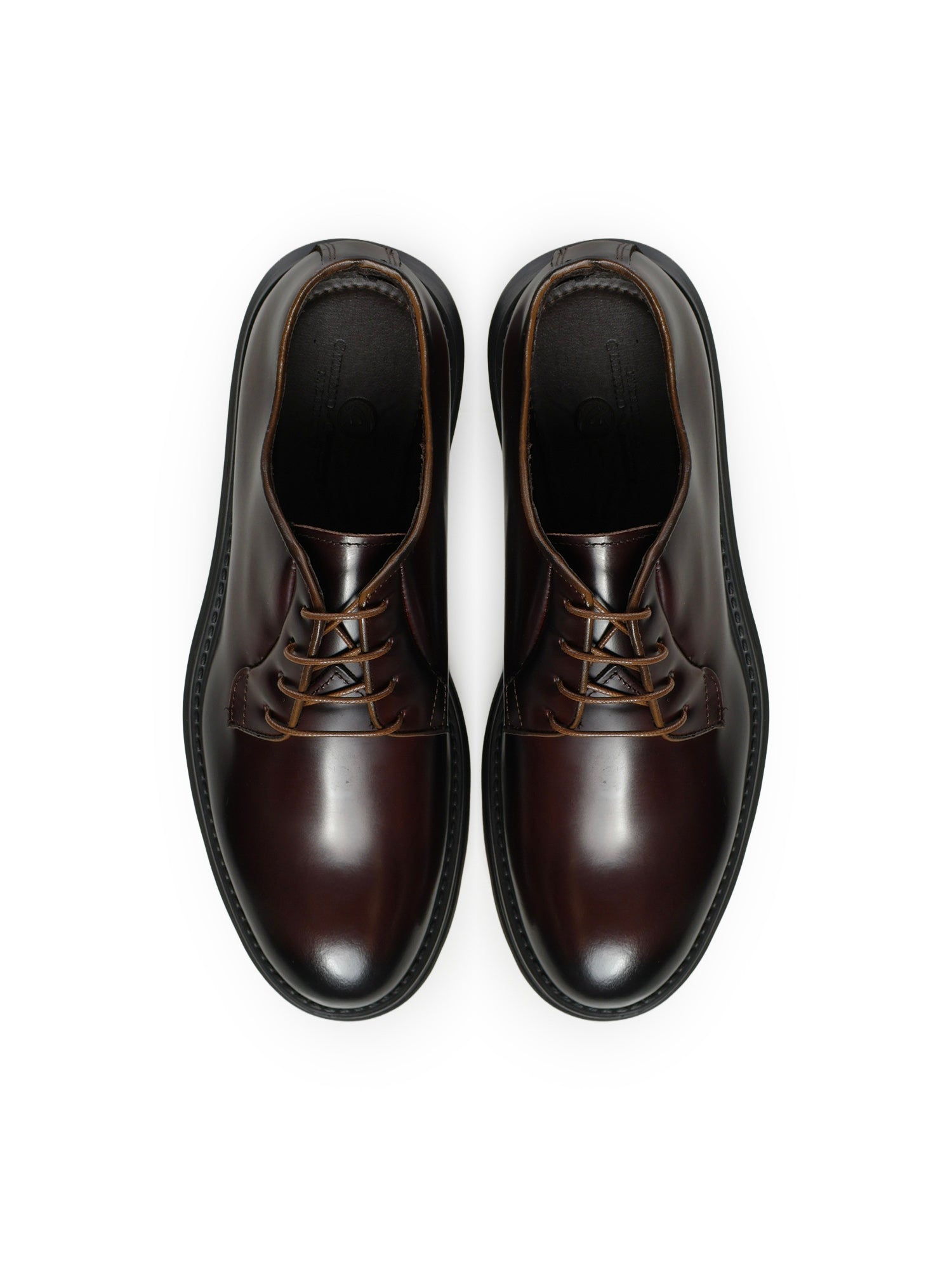 Stringate Castro in pelle CASTRO ABRASIVATOCOGNAC GIULIANO GALIANO 
