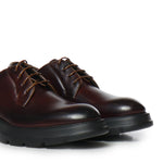Stringate Castro in pelle CASTRO ABRASIVATOCOGNAC GIULIANO GALIANO 