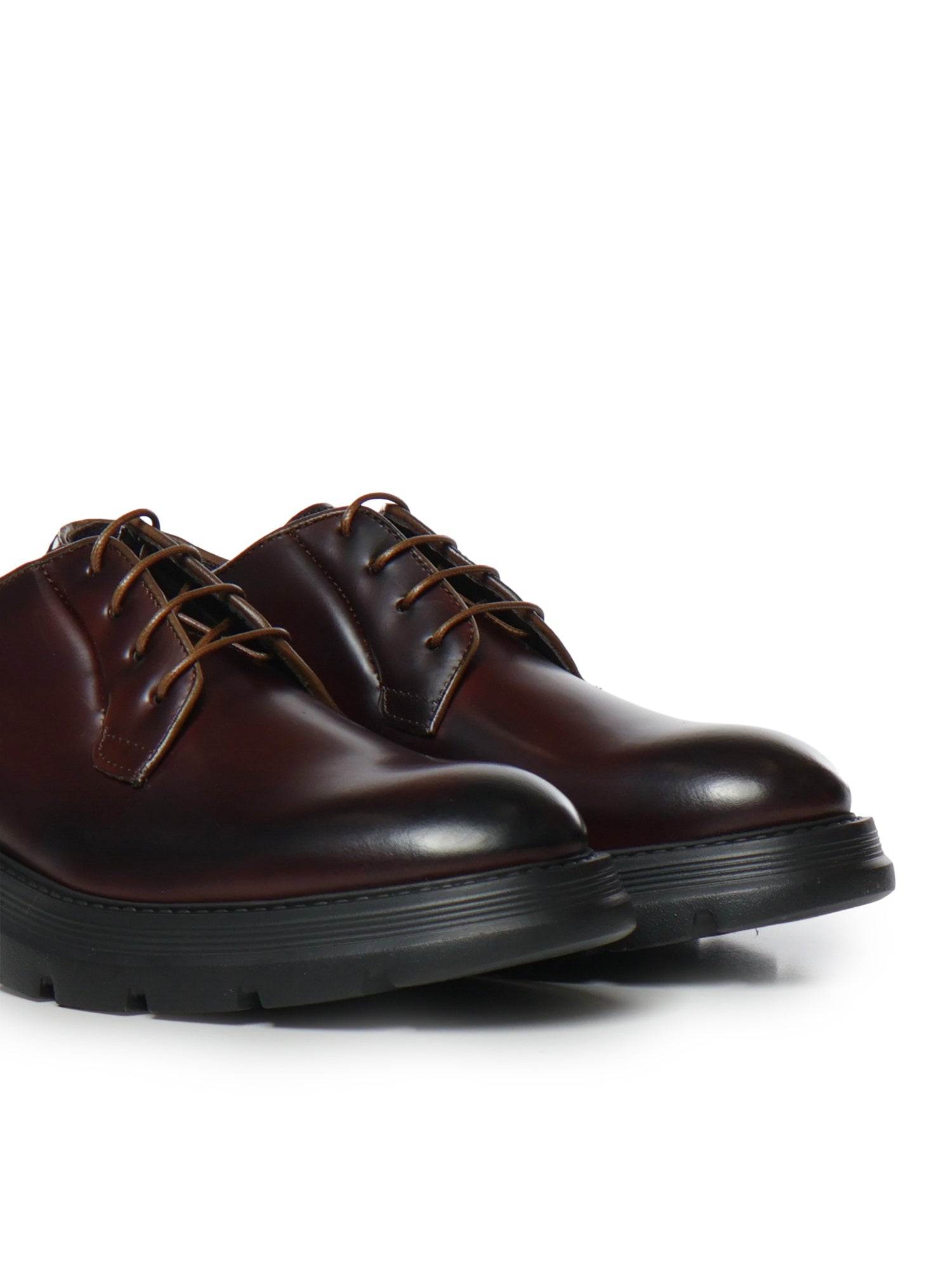 Stringate Castro in pelle CASTRO ABRASIVATOCOGNAC GIULIANO GALIANO 