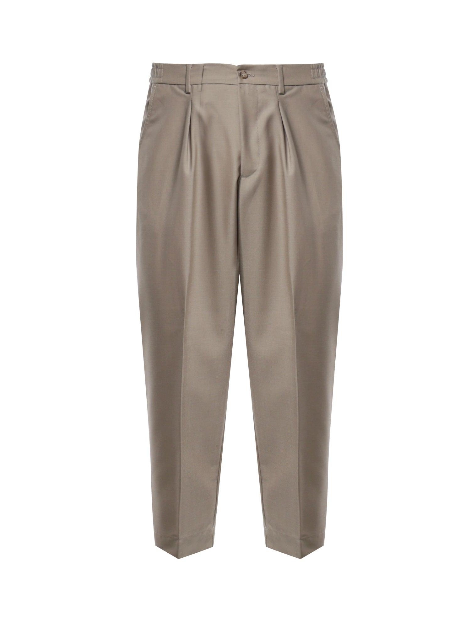 Pantalone Hans in misto lana HANS BEIGE GIULIANO GALIANO 