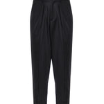 Pantalone Hans in misto lana HANS NERO GIULIANO GALIANO 