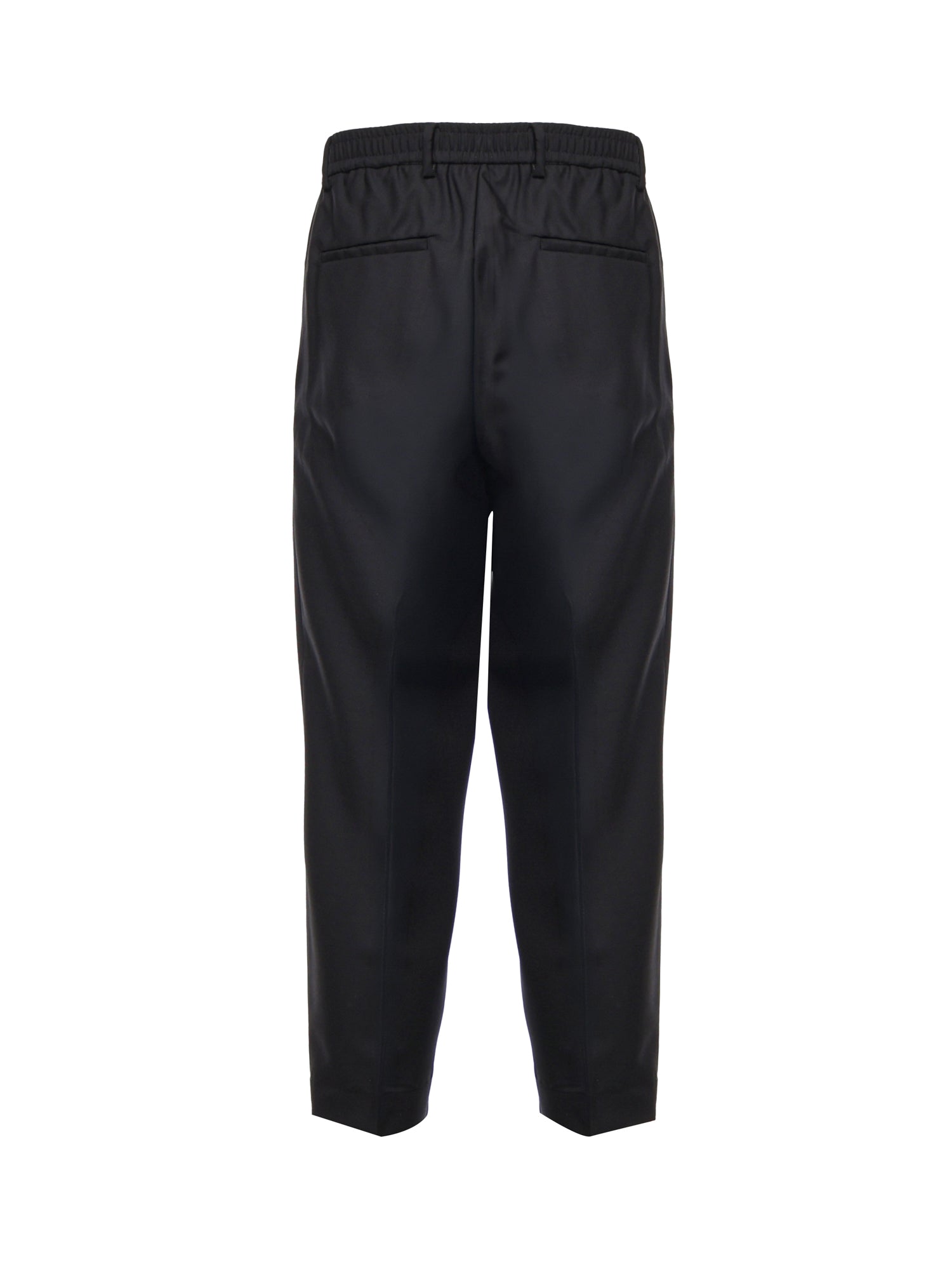 Pantalone Hans in misto lana HANS NERO GIULIANO GALIANO 