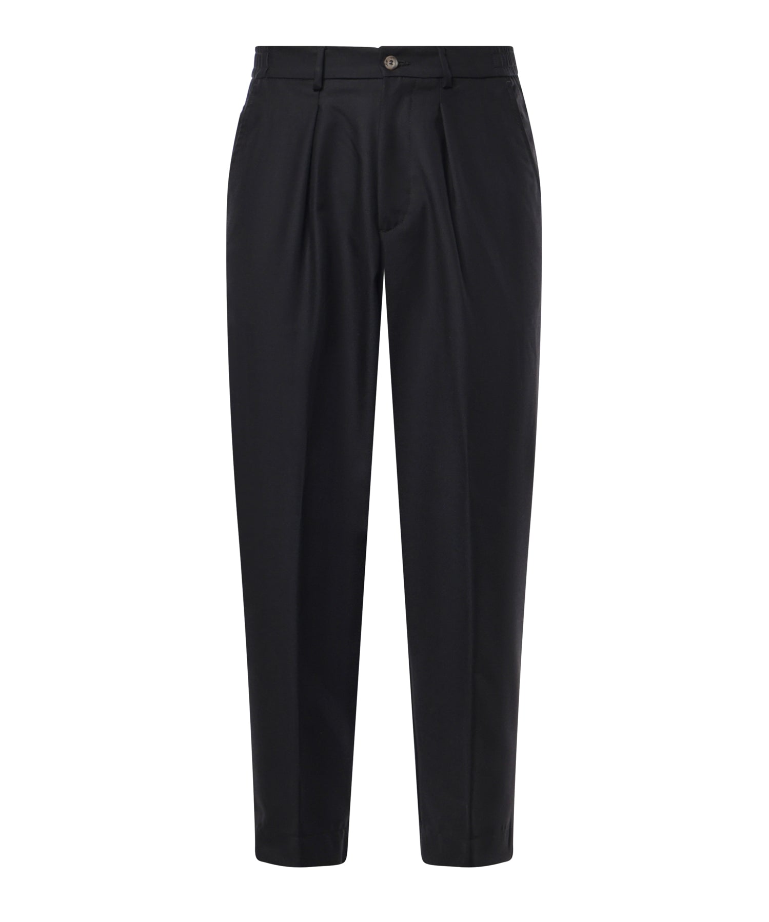 Pantalone Hans in misto lana HANS NERO GIULIANO GALIANO 
