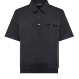 Polo Jair in misto lana JAIR NERO GIULIANO GALIANO 