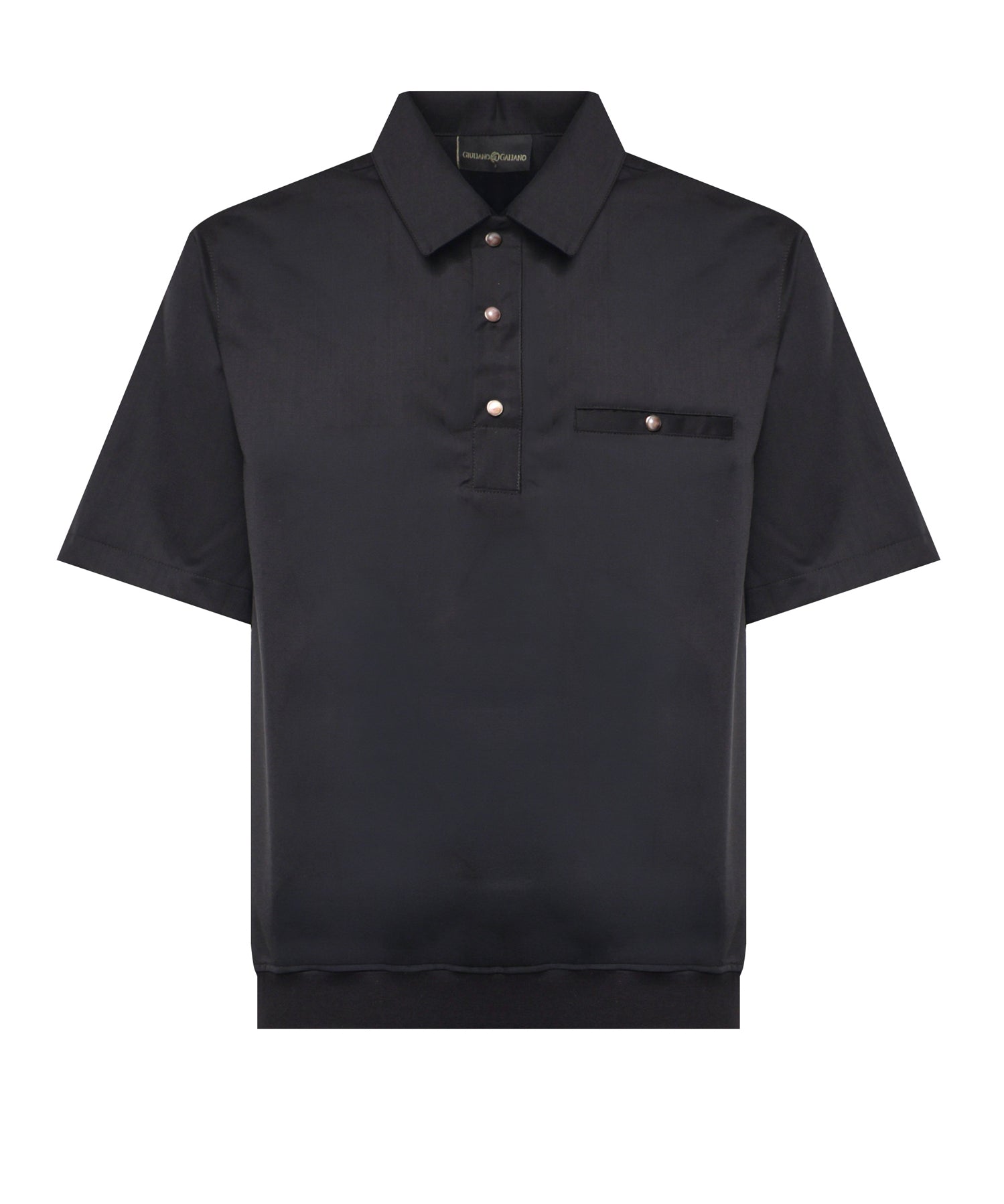 Polo Jair in misto lana JAIR NERO GIULIANO GALIANO 