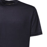 T-shirt Marley in Filo di Scozia MARLEY BLU GIULIANO GALIANO 