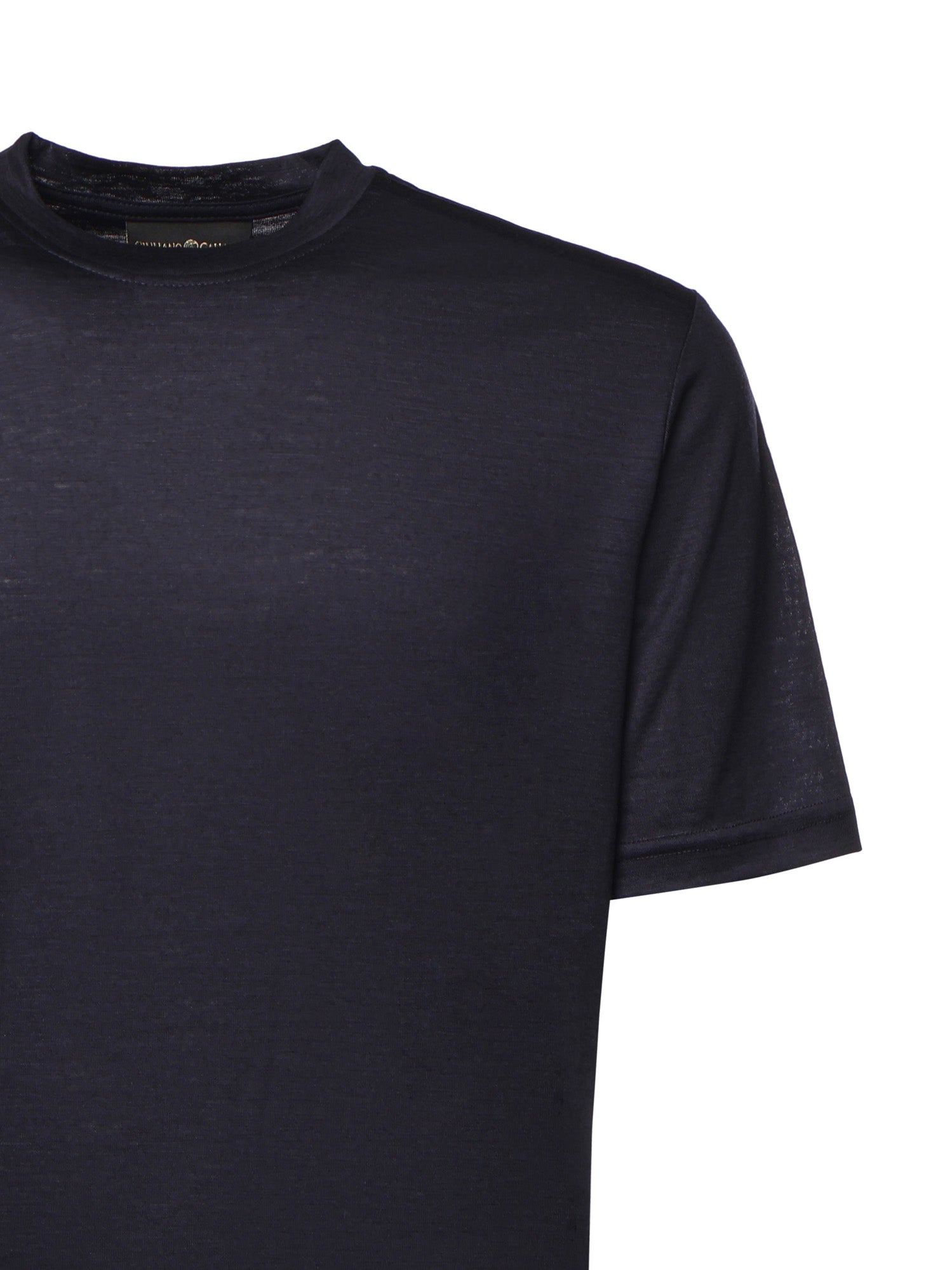 T-shirt Marley in Filo di Scozia MARLEY BLU GIULIANO GALIANO 
