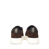 Sneakers Mars in camoscio MARS CAMISCIODARK BROWN GIULIANO GALIANO 