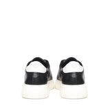 sneakers Mars in pelle MARS NAPPABLACK/WHITE GIULIANO GALIANO 