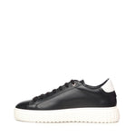 sneakers Mars in pelle MARS NAPPABLACK/WHITE GIULIANO GALIANO 
