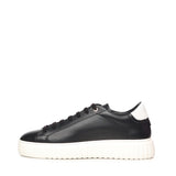 sneakers Mars in pelle MARS NAPPABLACK/WHITE GIULIANO GALIANO 