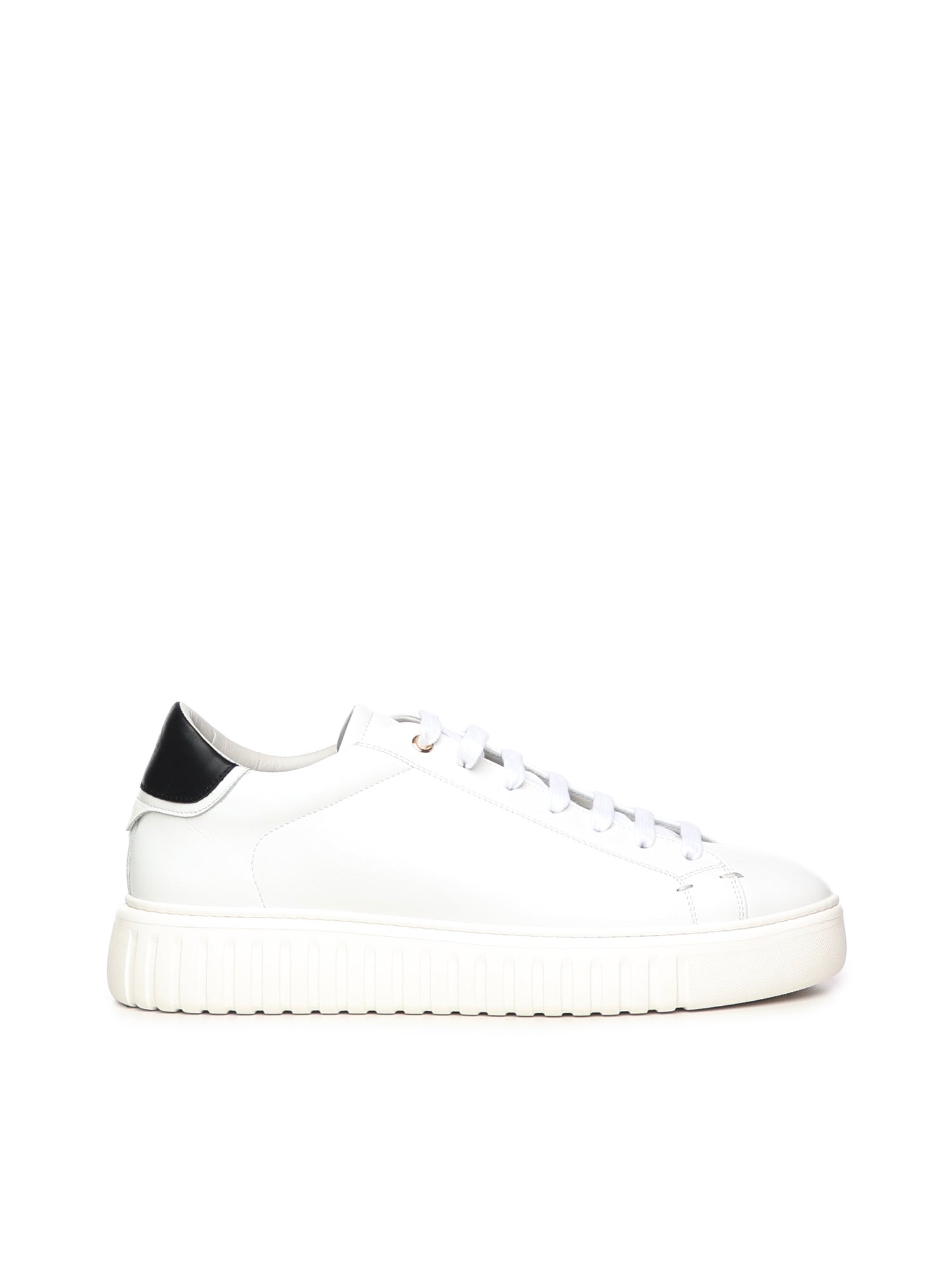 Sneakers Mars in pelle MARS NAPPAWHITE/BLACK GIULIANO GALIANO 