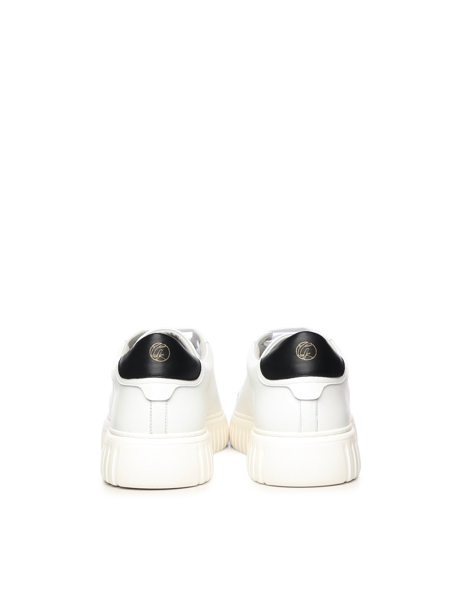 Sneakers Mars in pelle MARS NAPPAWHITE/BLACK GIULIANO GALIANO 