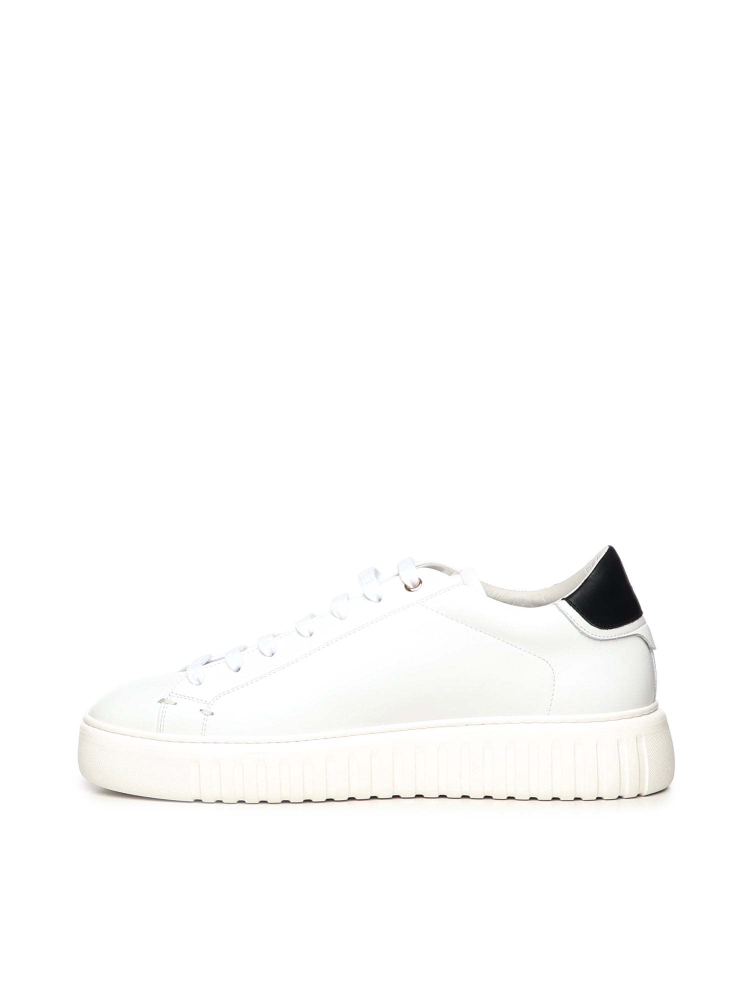 Sneakers Mars in pelle MARS NAPPAWHITE/BLACK GIULIANO GALIANO 