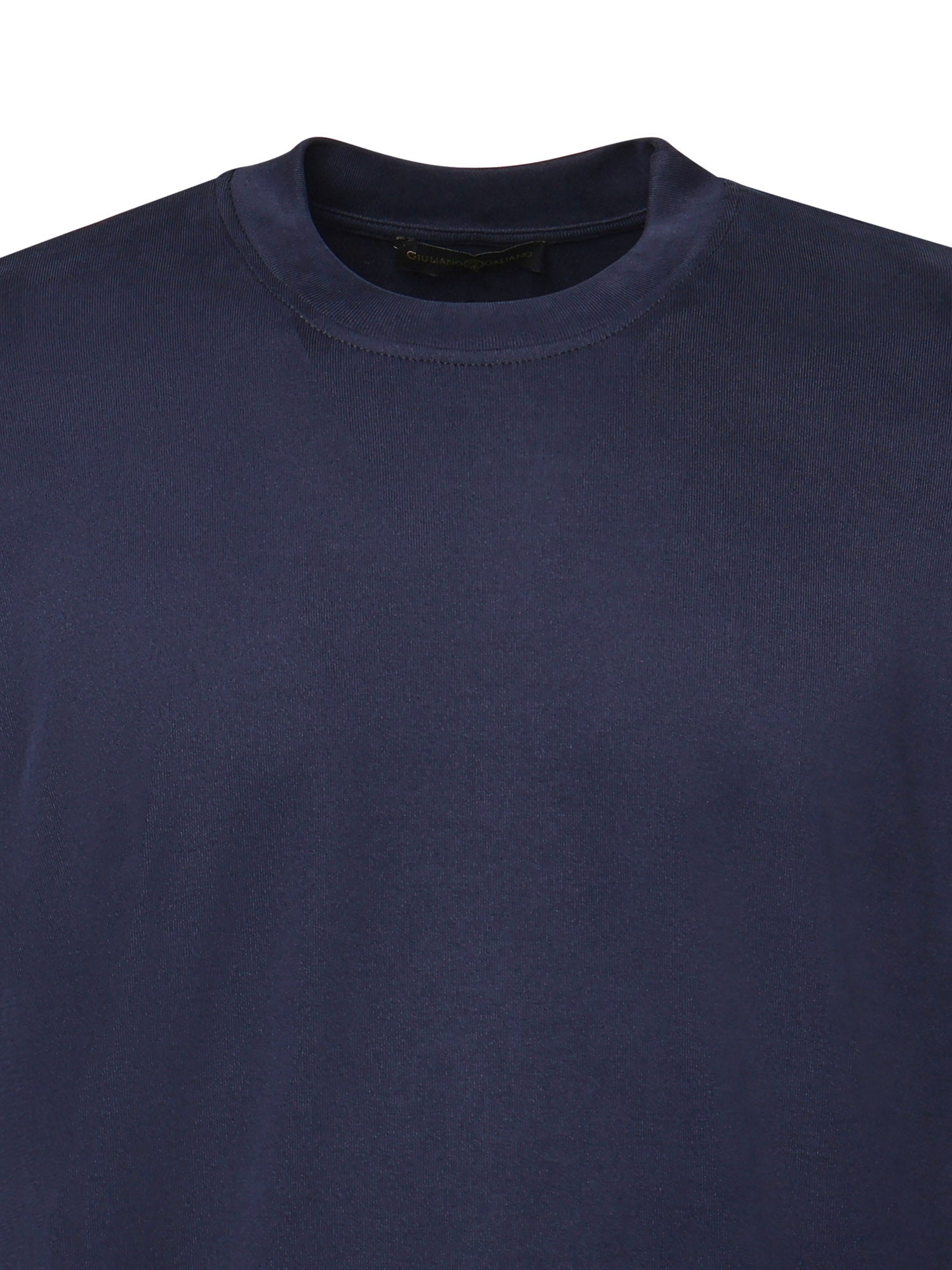 T-shirt Paco in misto viscosa PACO BLU GIULIANO GALIANO 
