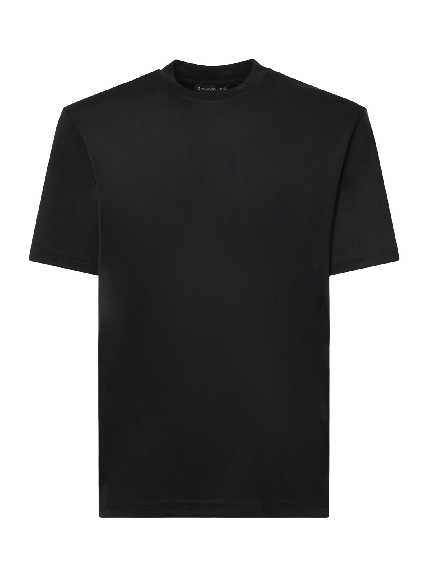 T-shirt Paco in misto viscosa PACO NERO GIULIANO GALIANO 