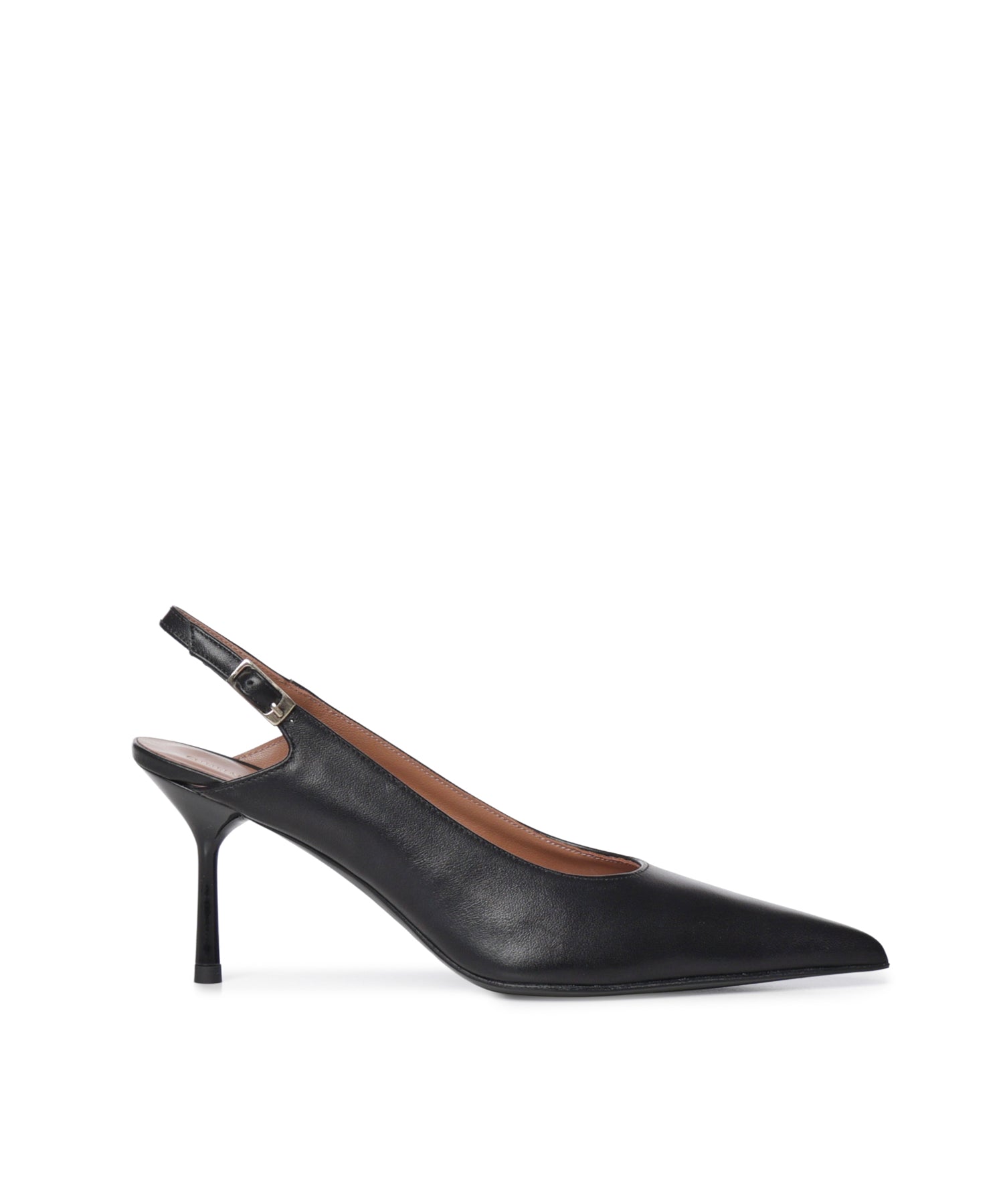 Pumps slingback Roxy in nappa ROXY NAPPANERO GIULIANO GALIANO 