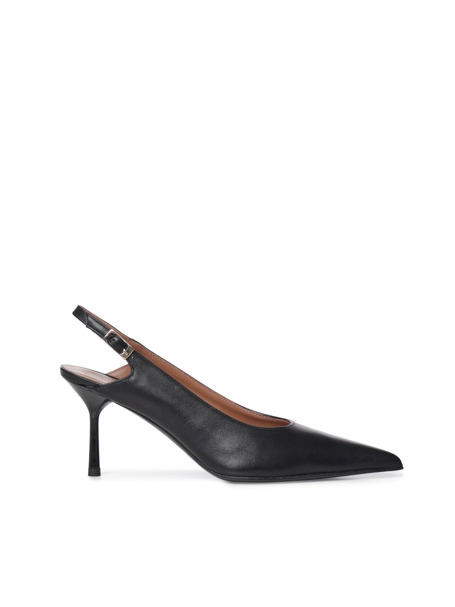 Pumps slingback Roxy in nappa ROXY NAPPANERO GIULIANO GALIANO 