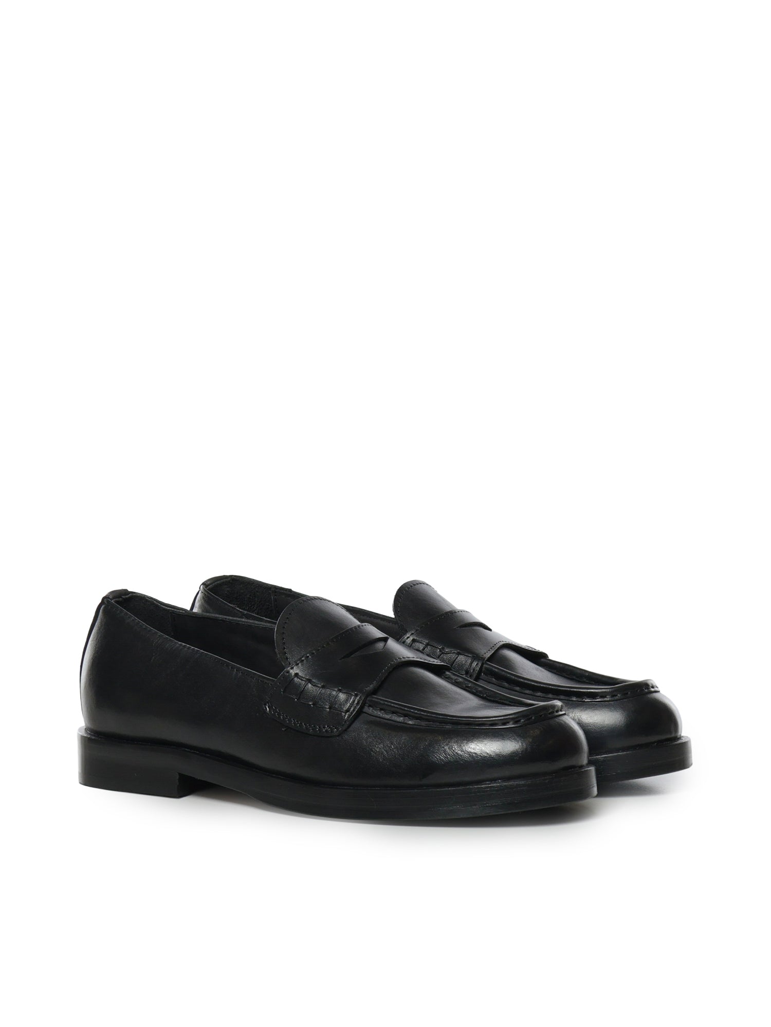 Mocassini Sally in pelle SALLY BUFALONERO GIULIANO GALIANO 