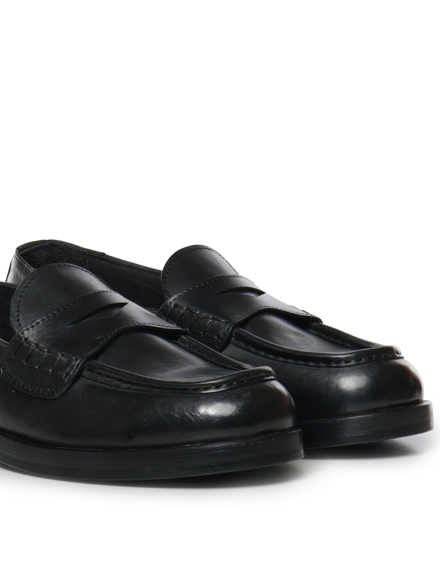 Mocassini Sally in pelle SALLY BUFALONERO GIULIANO GALIANO 