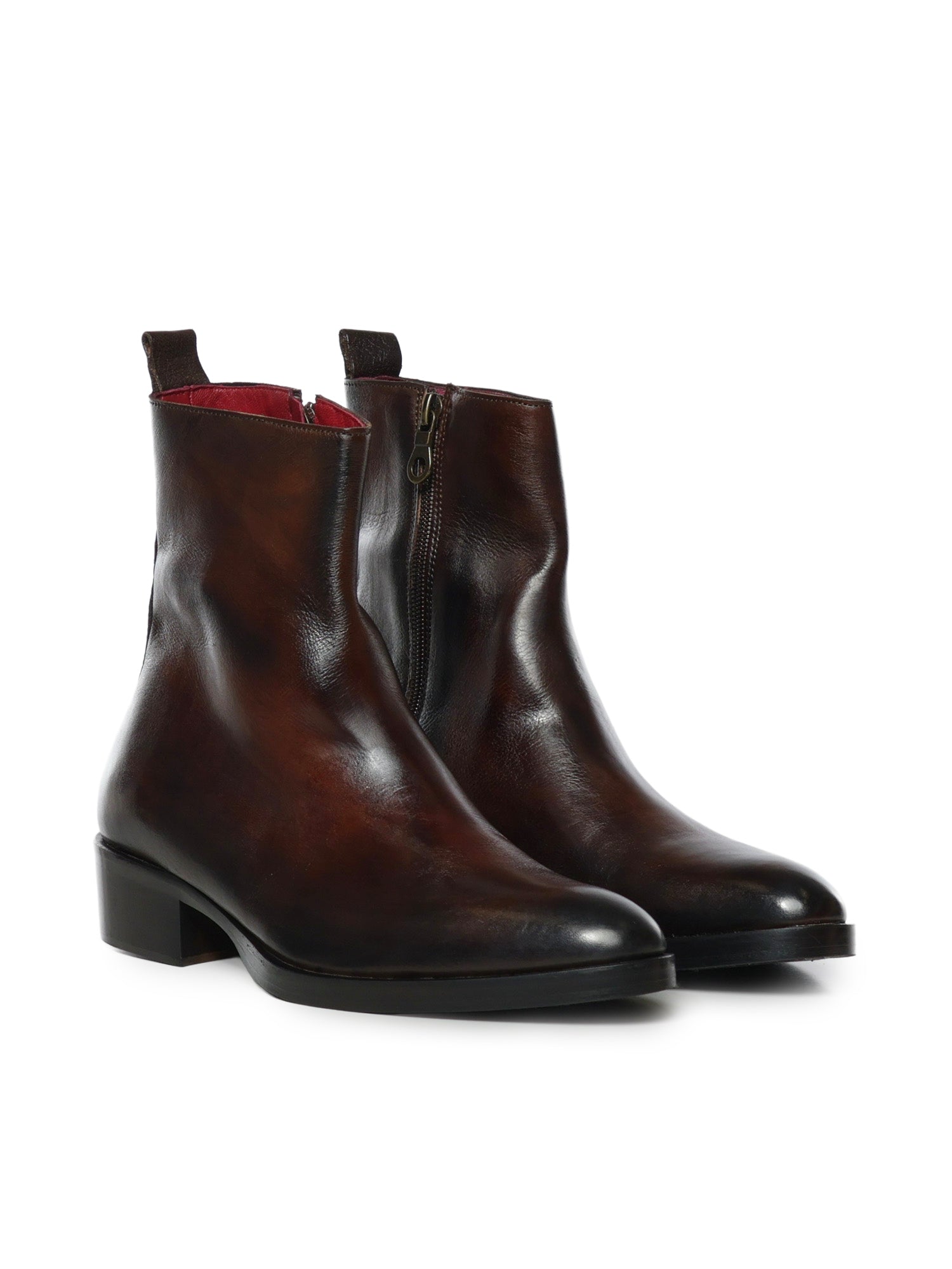 Ankle boot Simon in pelle SIMON BUFALOCUOIO GIULIANO GALIANO 