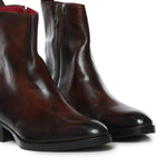 Ankle boot Simon in pelle SIMON BUFALOCUOIO GIULIANO GALIANO 