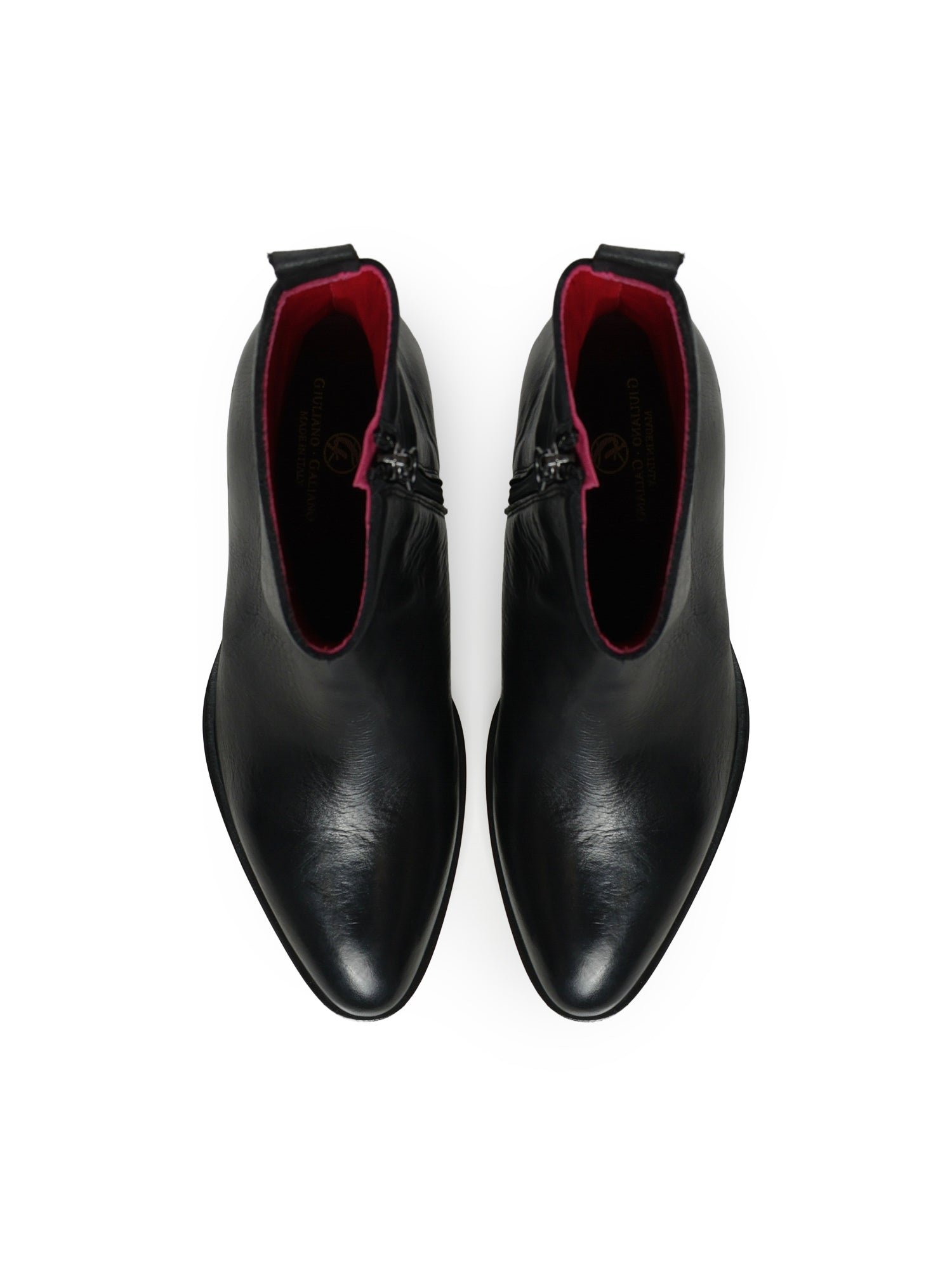 Ankle boot Simon in pelle SIMON BUFALONERO GIULIANO GALIANO 