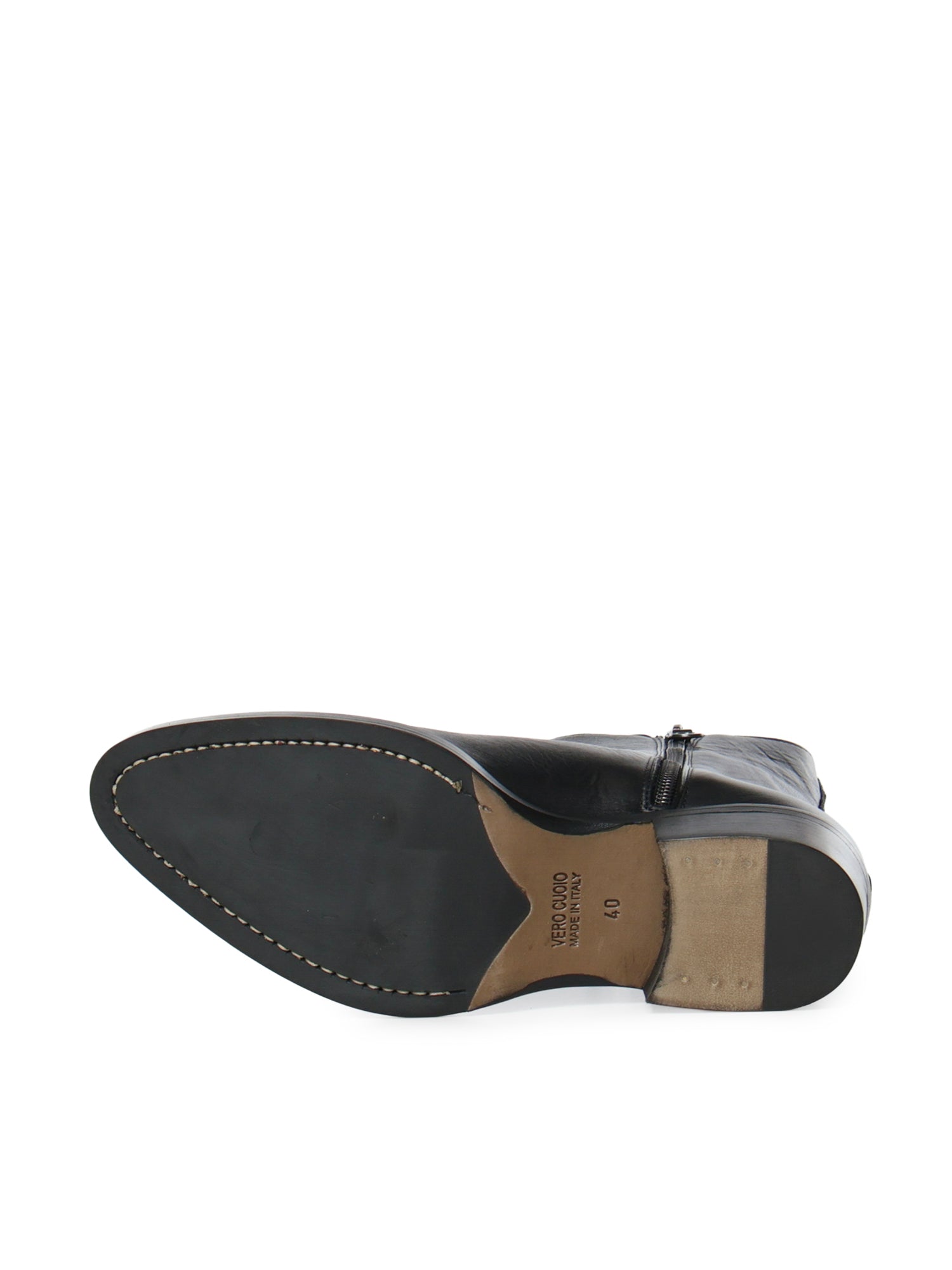 Ankle boot Simon in pelle SIMON BUFALONERO GIULIANO GALIANO 