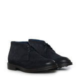 Stringate Super in camoscio SUPER CAMOSCIOBLU GIULIANO GALIANO 