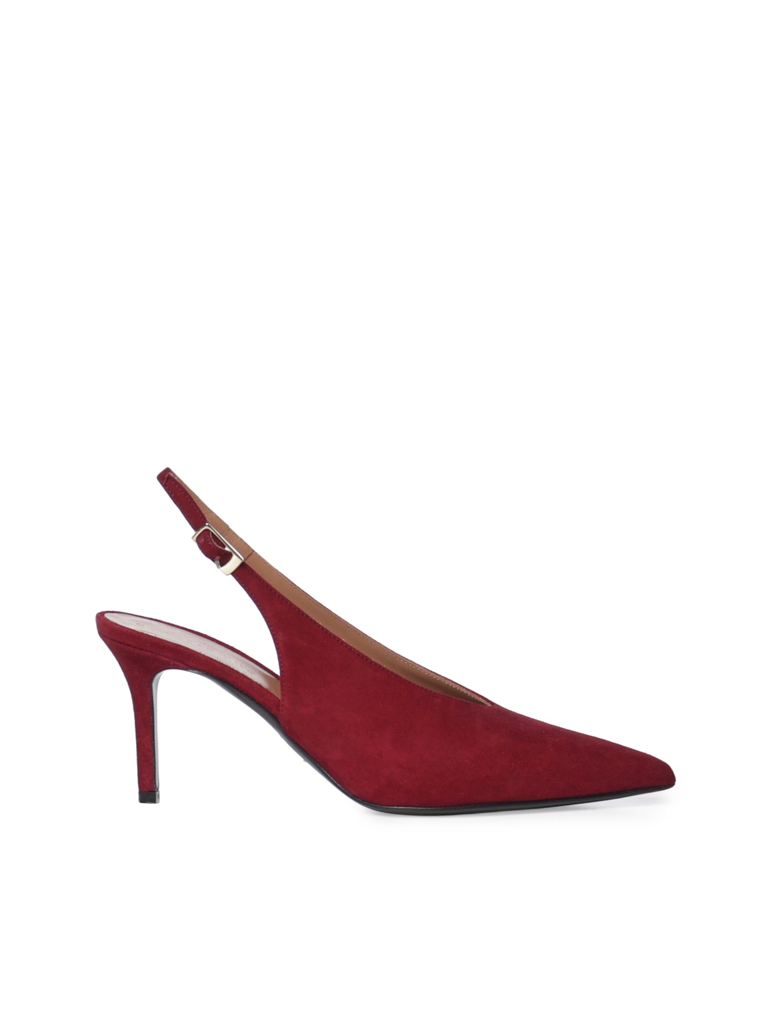 Pumps slingback Tara in camoscio TARA CAMOSCIOBORDEAUX GIULIANO GALIANO 