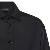 Camicia Tobhias in lana TOBHIAS NERO GIULIANO GALIANO 